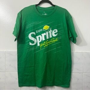 Sprite Classic Logo Design T-Shirt Large Unisex Licensed Retro Streetwear 90s